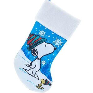19" CUSTOMIZED WITH YOUR NAME = Personalized Snoopy Christmas Stocking